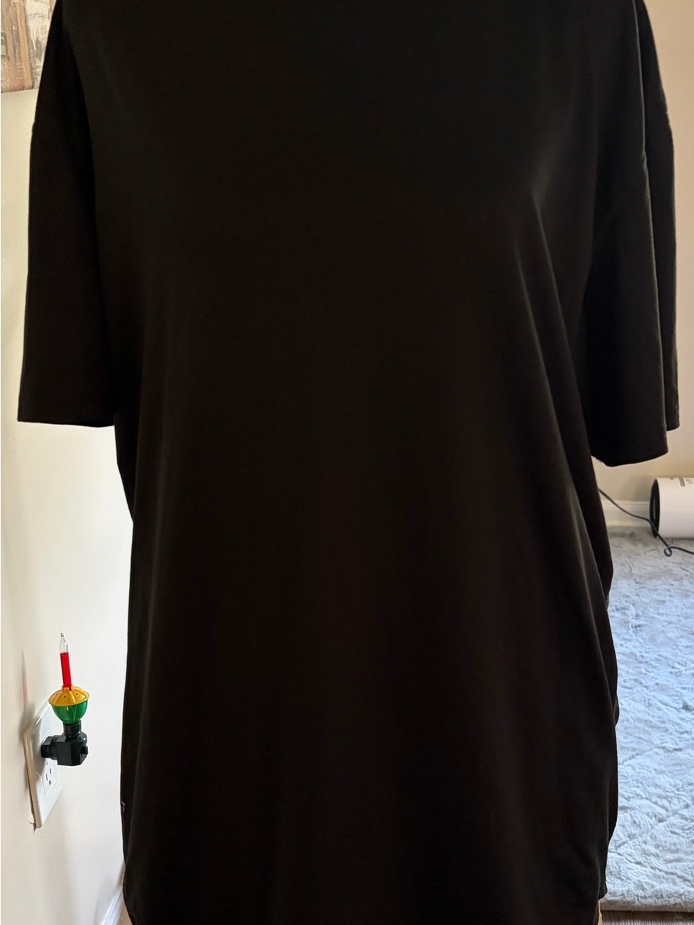 BYLT Basics Black Short-Sleeve Crewneck Tee